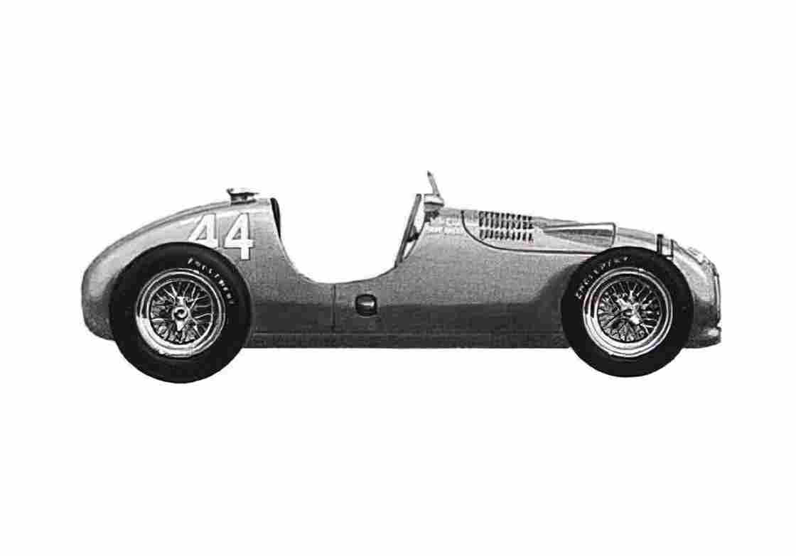 Blueprint Gordini Simca T15 F1 OW 1950 A4 Photo Print