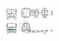 Blueprint Hino FD2320 DH Truck 1989 A4 Photo Print