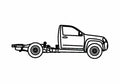 Blueprint Holden Colorado Chassis DX Truck 2009 A4 Photo Print