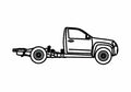 Blueprint Holden Colorado Chassis Truck 2009 A4 Photo Print