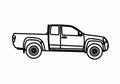 Blueprint Holden Colorado Extended Cab Pick up 2009 A4 Photo Print
