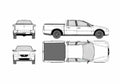 Blueprint Holden Crewman Pick up 2006 A4 Photo Print