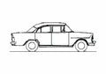 Blueprint Holden FB Sedan 1960 A4 Photo Print