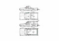 Blueprint Holden HR Commercial Pick up 1971 A4 Photo Print