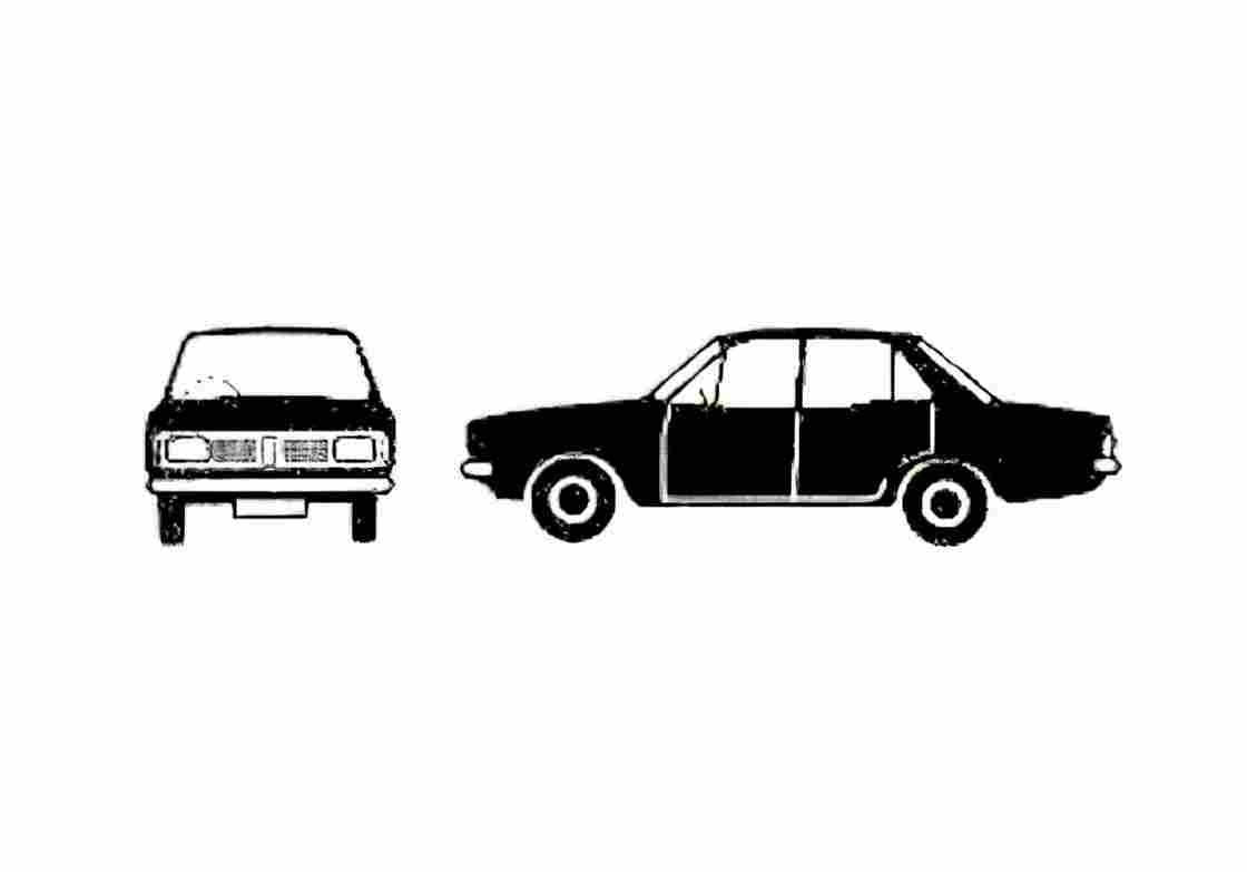 Blueprint Holden Torana HB Sedan 1967 A4 Photo Print