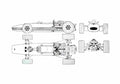 Blueprint Honda 3L V12 OW A4 Photo Print