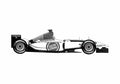 Blueprint Honda BAR 005 F1 OW 2003 A4 Photo Print