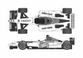 Blueprint Honda BAR 005 Japan GP OW 2003 A4 Photo Print