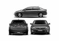 Blueprint Honda Civic Sedan 2006 A4 Photo Print