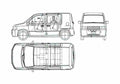Blueprint Honda Mobilio Spike Microvan 2005 A4 Photo Print
