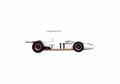 Blueprint Honda RA272 F1 OW 1965 01 A4 Photo Print