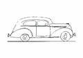 Blueprint Hudson Utility Coach Wagon 1937 A4 Photo Print