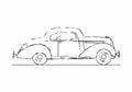 Blueprint Hudson Utility Coupe Pick up 1937 A4 Photo Print