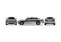 Blueprint Hyundai Genesis Sedan 2009 A4 Photo Print