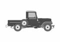 Blueprint IKA Jeep JA 2 PA Pick up A4 Photo Print