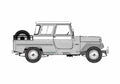 Blueprint IKA Jeep JA 2 PB Pick up A4 Photo Print