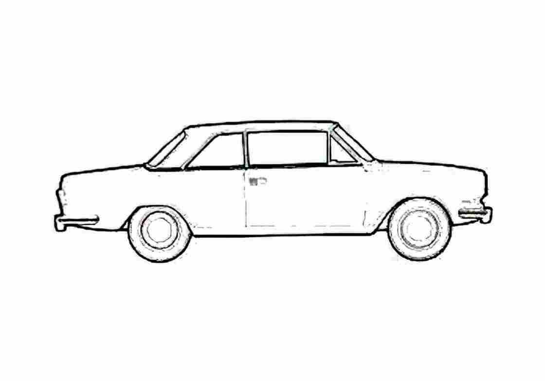 Blueprint IKA Renault Torino Coupe 1979 A4 Photo Print