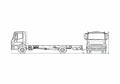 Blueprint Iveco Eurocargo ML60E 16K Truck 2008 A4 Photo Print