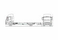 Blueprint Iveco Eurocargo ML60E 16P Truck 2008 A4 Photo Print