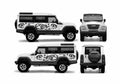 Blueprint Iveco Massif SUV 2009 A4 Photo Print