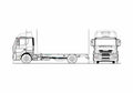 Blueprint Iveco Stralis Truck 2009 A4 Photo Print