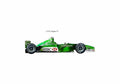 Blueprint Jaguar R1 F1 OW 2000 01 A4 Photo Print