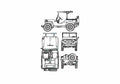 Blueprint Jeep MB SUV 1942 A4 Photo Print