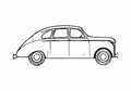 Blueprint Jowett Javelin Sedan 1948 A4 Photo Print