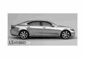 Blueprint Lexus LS Hybrid Limousine 2009 A4 Photo Print