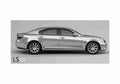 Blueprint Lexus LS Sedan 2009 A4 Photo Print