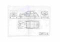 Blueprint Mercedes Benz 170V Sedan 1940 A4 Photo Print