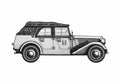 Blueprint Mercedes Benz 170VK Pkw Pfz2 SUV 1941 A4 Photo Print