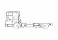 Blueprint Mercedes Benz Econic 1828 II NGT Truck A4 Photo Print