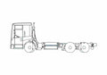 Blueprint Mercedes Benz Econic 2628 LITNLA 6x2 NGT Truck A4 Photo Print