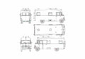 Blueprint Mercedes Benz L319D Fire Van 1960 A4 Photo Print