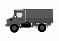 Blueprint Mercedes Benz Unimog U1300L Truck A4 Photo Print