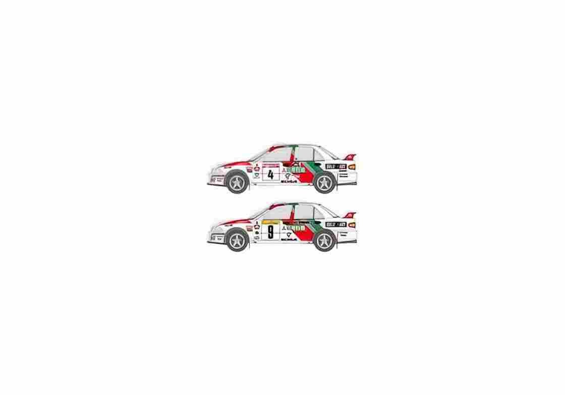 Blueprint Mitsubishi Lancer Evo 1993 Monte Carlo 01 A4 Photo Print