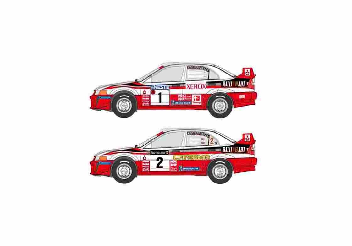 Blueprint Mitsubishi Lancer Evo V 1998 Finland 01 A4 Photo Print