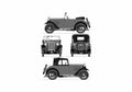 Blueprint Morris Minor Tourer Cabriolet 1932 A4 Photo Print
