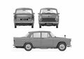 Blueprint Morris Oxford Series V Sedan 1959 A4 Photo Print