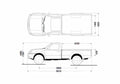 Blueprint Nissan Frontier long bad Pick up 2007 A4 Photo Print