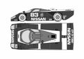 Blueprint Nissan Leman Coupe A4 Photo Print