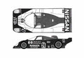 Blueprint Nissan R90C P Le Mans Coupe 1992 A4 Photo Print