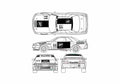 Blueprint Nissan Skyline R32 GT R BP Oil Coupe 1993 A4 Photo Print