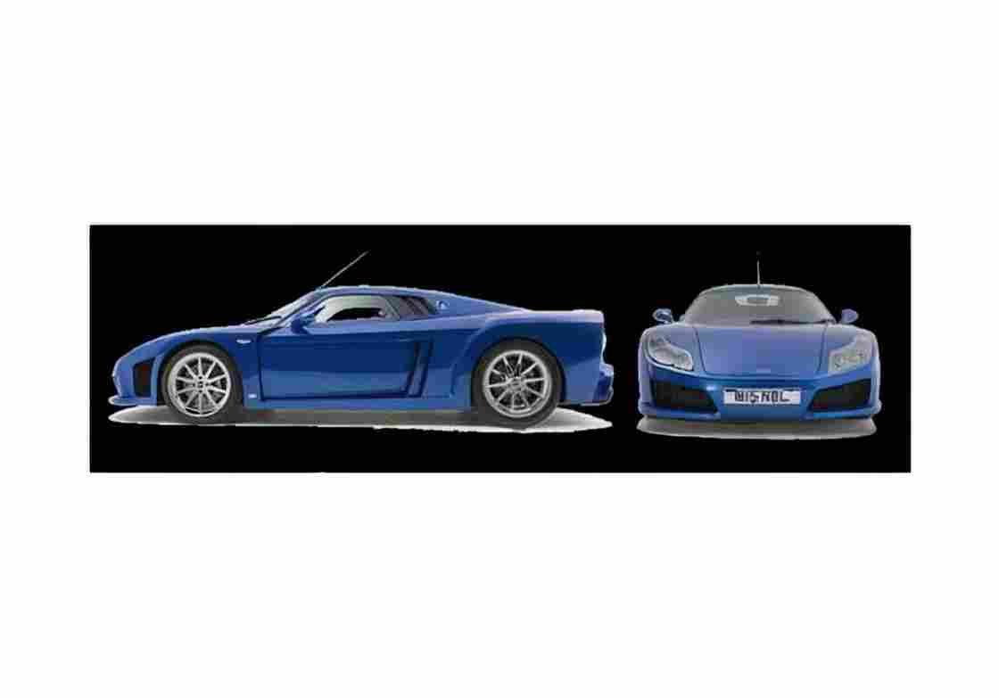 Blueprint Noble M15 Coupe 2011 A4 Photo Print