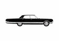 Blueprint Oldsmobile 98 Sedan 1965 A4 Photo Print
