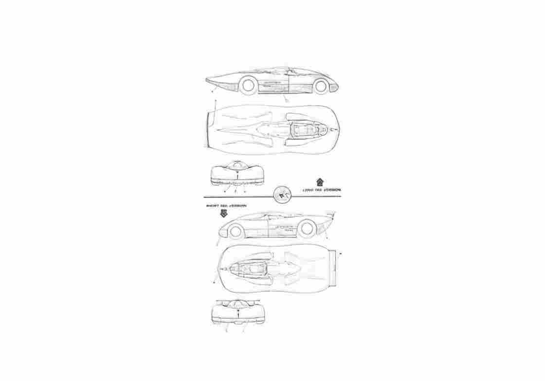 Blueprint Oldsmobile Aerotech 2 Coupe 1987 A4 Photo Print