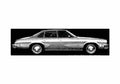 Blueprint Oldsmobile Cutlass S Sedan 1977 A4 Photo Print