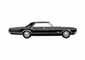 Blueprint Oldsmobile Dynamic 88 Holiday Sedan 1966 A4 Photo Print