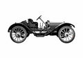 Blueprint Oldsmobile Limited Cabriolet 1910 A4 Photo Print